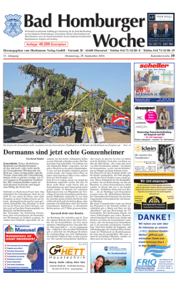 Bad Homburg - Hochtaunusverlag