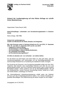 Hartz-IV-Empf&auml;nger, Leiharbeiter und Grundsicherungsbezieher in