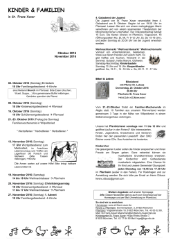 Newsletter für Familien - Erzbistum München und Freising