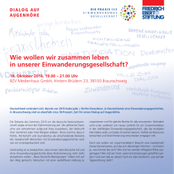 Dialog auf Augenhöhe / Braunschweig, 18. Oktober 2016