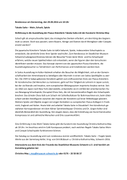 Einladung als PDF - Freunde des Staatlichen Museums Schwerin