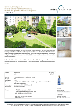 Helle 3-Zimmer Familien-Wohnung in Haus mit gro&szlig;em