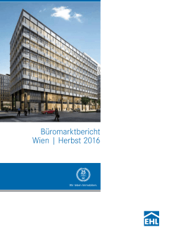 Büromarktbericht Wien | Herbst 2016