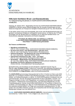 Hilfe beim famili&auml;ren Brust- und Eierstockkrebs