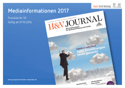 Mediainfo - Springer Fachmedien Wiesbaden GmbH