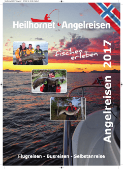 Heilhornet 2017 - Heilhornet Angelreisen