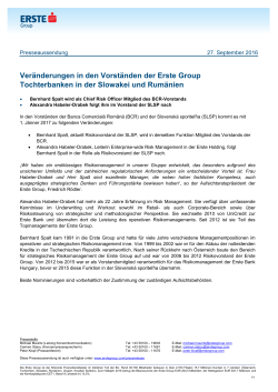 Fact Sheet - Erste Group Bank AG