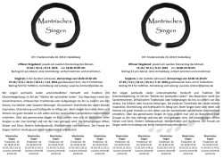 ein Flyer zum runterladen