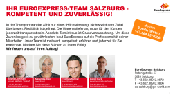 ihr euroexpress-team salzburg