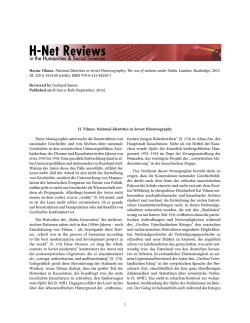 H. Yilmaz: National Identities in Soviet Historiography - H-Net