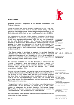 Internationale Filmfestspiele Berlin
