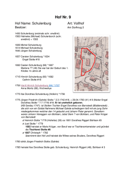 Hof Nr. 9 - B&ouml;ddenstedt