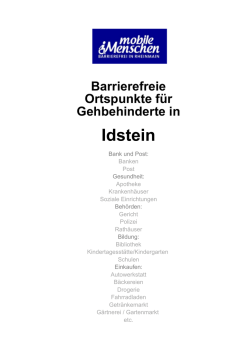 Idstein - MobileMenschen.de