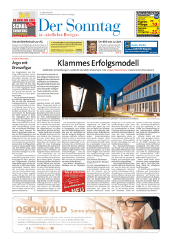 Der Sonntag - Online Verlag GmbH Freiburg :: Image