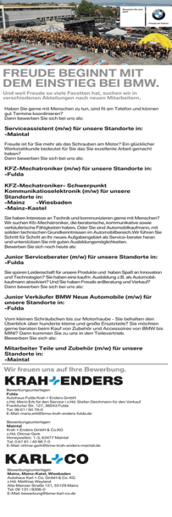 Infos - Autohaus Krah und Enders