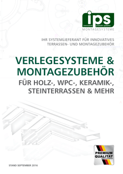 IPS-Montagesysteme