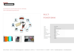 multi power bank - Dietmar Peneder