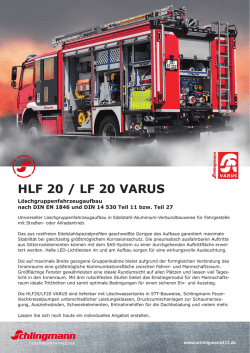 hlf 20 / lf 20 varus - Schlingmann 112 Varus