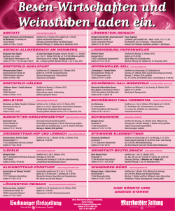ABSTATT ASPACH-ALLMERSBACH AM WEINBERG