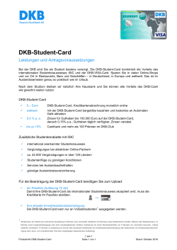 DKB-Student-Card