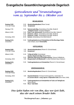 Die Termine f&uuml;r die aktuelle Woche finden Sie hier (PDF 183,5 KB)