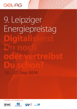 9. Leipziger Energiepreistag