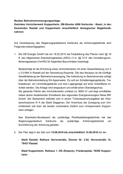 Infos - Rastatt