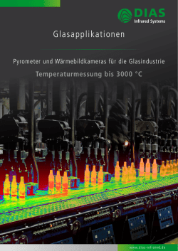 Glasapplikationen - DIAS Infrared GmbH