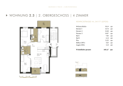 wohnung 2.3 - HENRICI TRIO