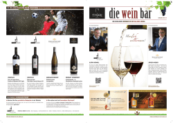 Herzlich willkommen! - Die Wein Bar in der Allianz Arena