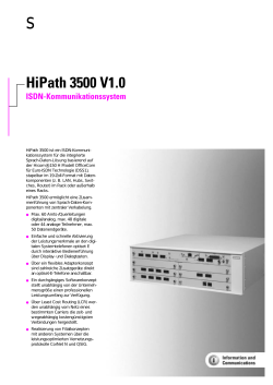 HiPath 3500 V1.0
