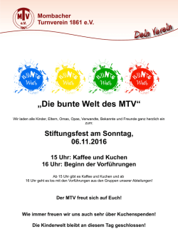 „Die bunte Welt des MTV“