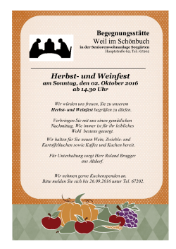 Herbst - in Weil im Sch&ouml;nbuch