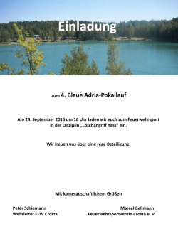 Einladung - L&ouml;schangriff
