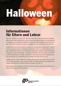 Informationen für Eltern und Lehrer