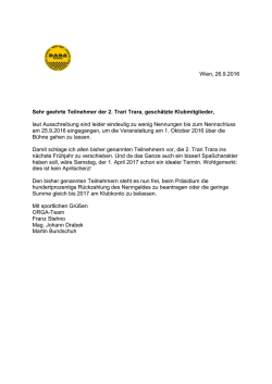 Informationen - RARA