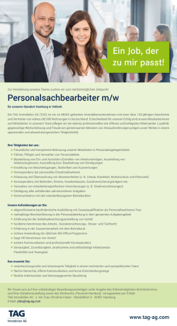 Ein Job, der zu mir passt!