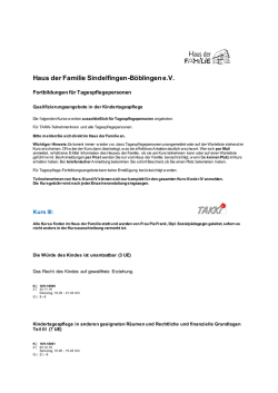 Haus der Familie Sindelfingen-B&ouml;blingen eV
