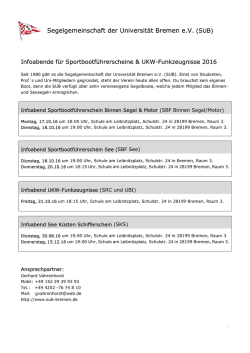 Infoabende - sub