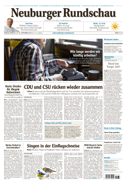 CDU und CSU rücken wieder zusammen