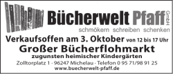 Gro&szlig;er B&uuml;cherflohmarkt