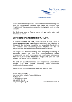 Service 09_2016 - Bad Schinznach