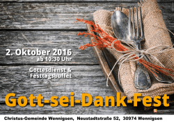 Gott-sei-Dank - Christus Gemeinde Wennigsen
