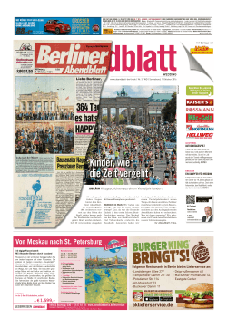 burgerking - Berliner Abendblatt