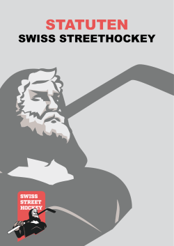 statuten - Swiss Streethockey