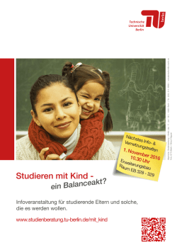 Studieren mit Kind