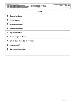 Inhalt - Flugsportverein Cormoran Kirkel eV