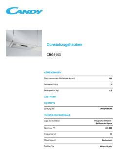 Dunstabzugshauben