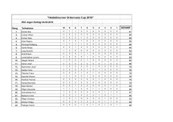 Heidelbrunner Ordonnanz Cup 2016