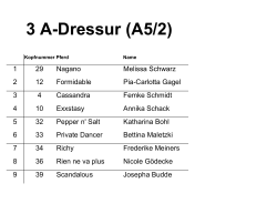 3 A-Dressur (A5/2)